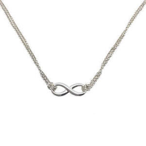 Tiffany Infinity Necklace Silver